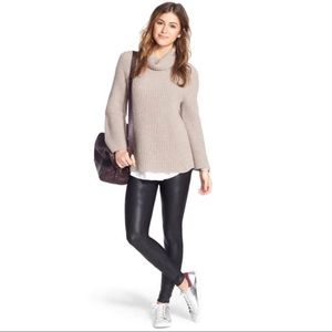 SPANX // faux-leather leggings